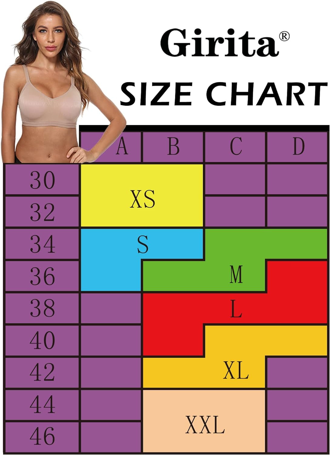 Women'S Comfortable Wireless Bras Support Wire-Free Bra,Regular and plus Sizes Nude Sand Shell (S)