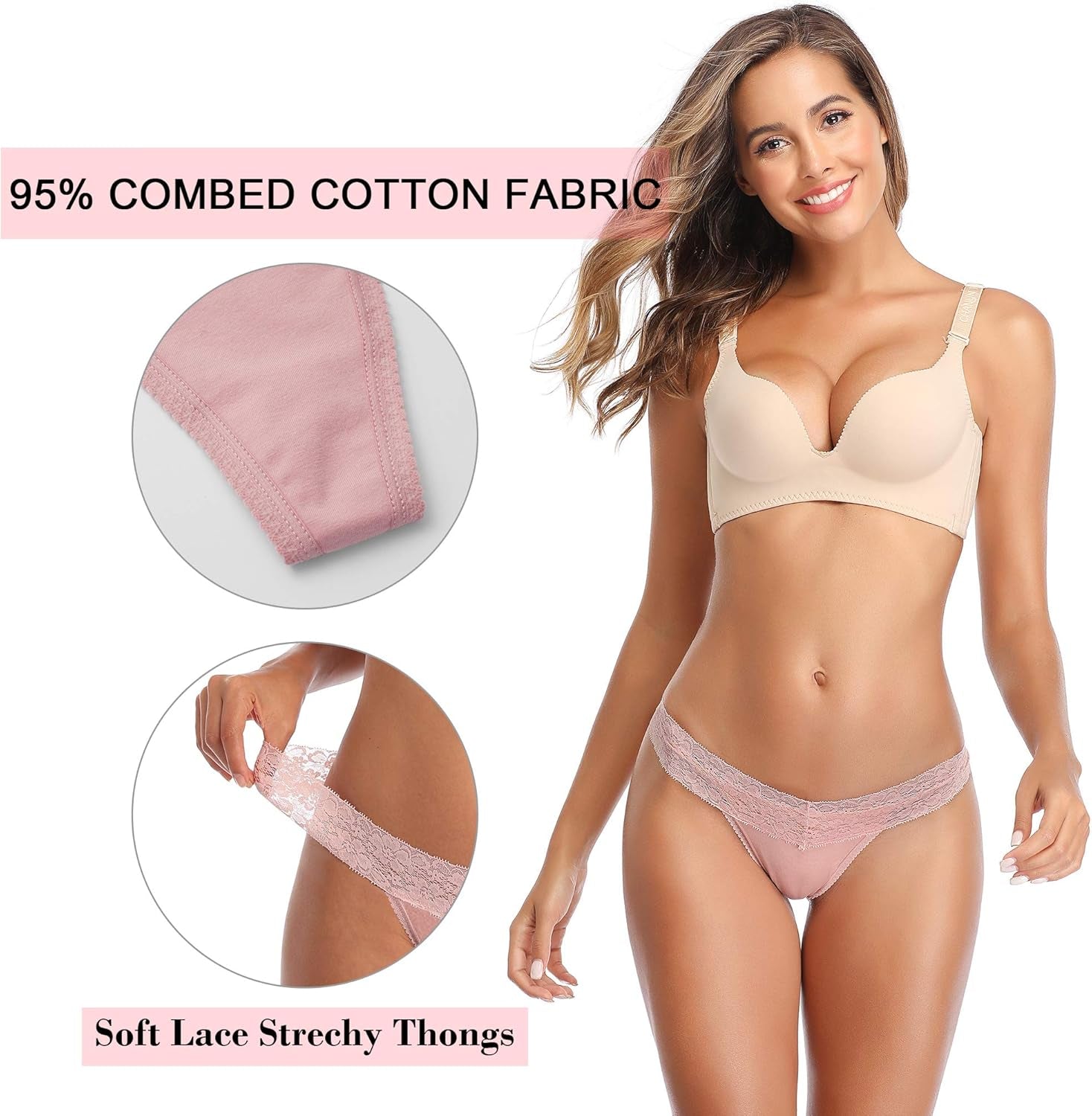 Thongs for Women Cotton Thongs Womens Thongs Panties