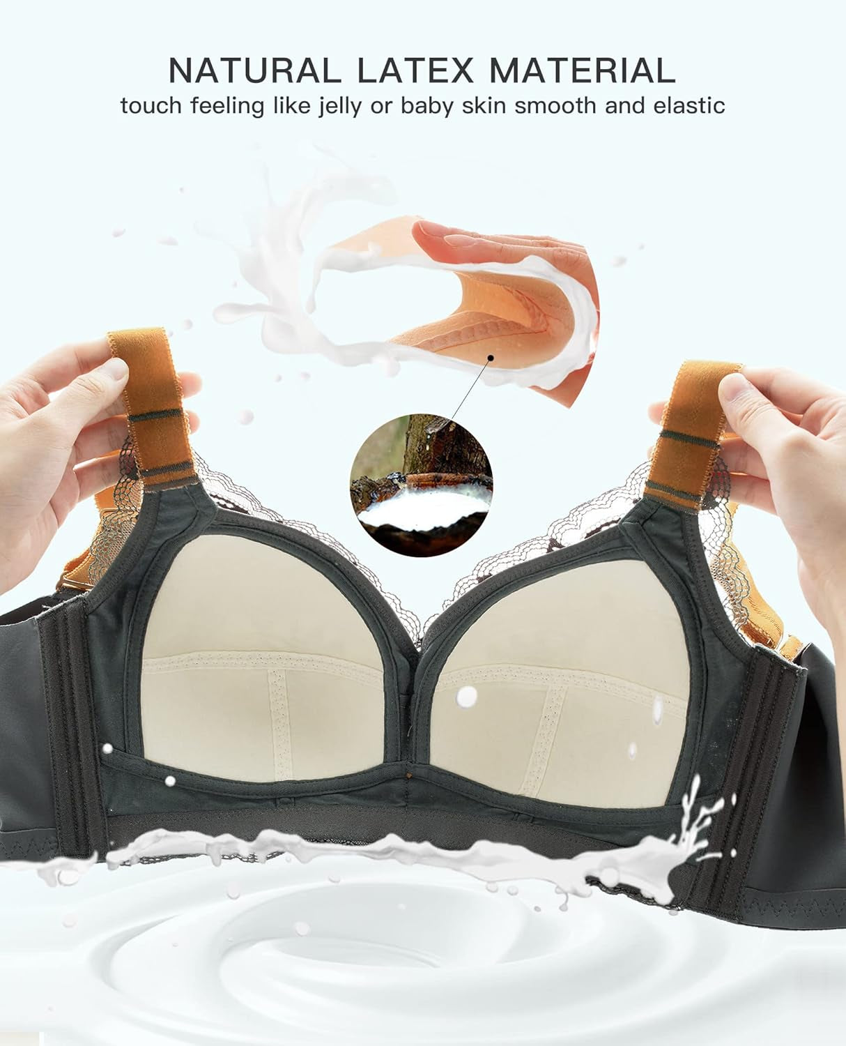 Wireless Bras for Women No Underwire Unpadded Supportive Bras for Women Full Coverage Comfortable Bras for Women Minimizer Bra for Heavy Breast No Wire Bras for Women Bra 36DD