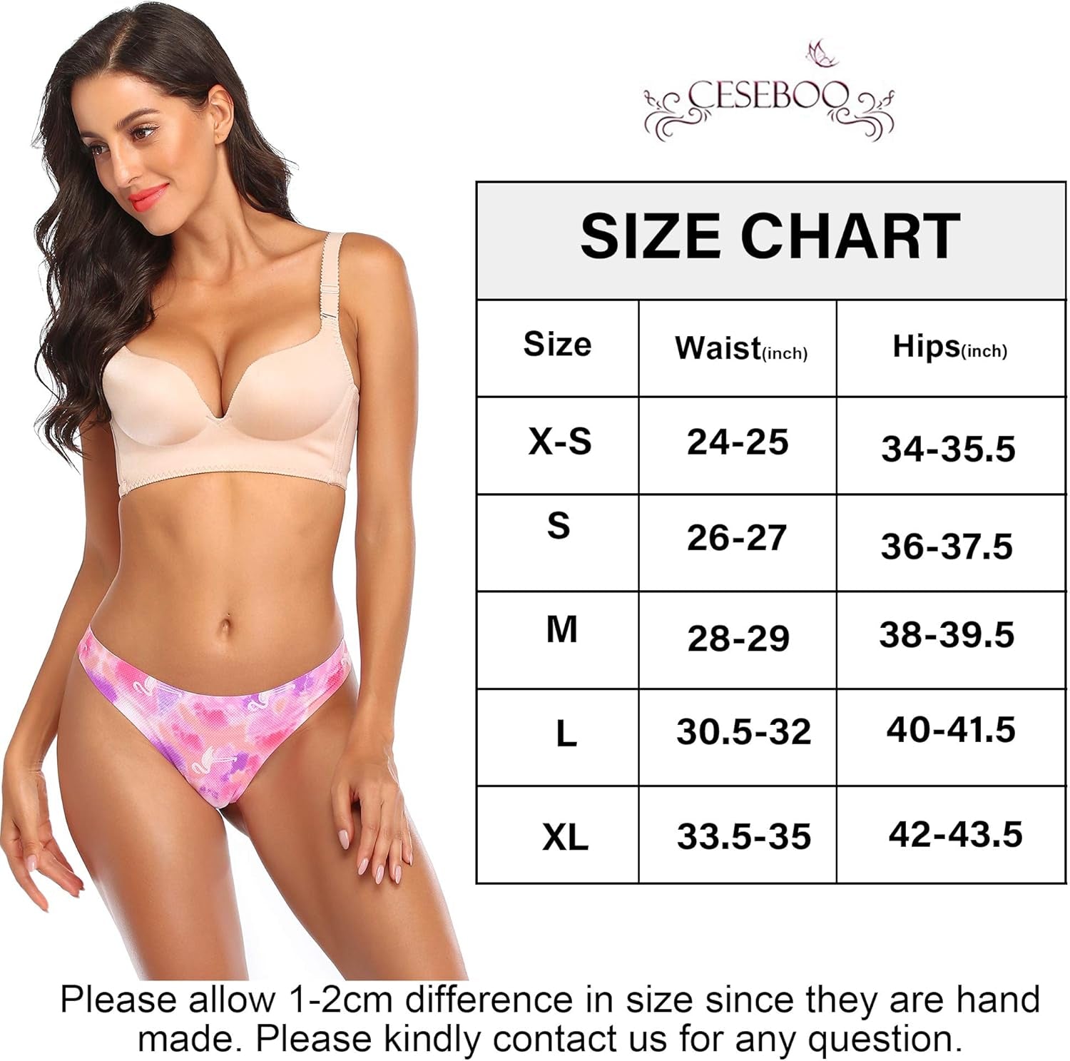 Seamless Thongs for Women, Thong Underwear for Women Low Waist No Show Thongs Thong Womens Panties